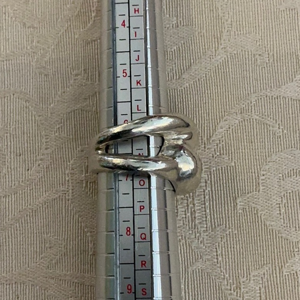 Vintage Sterling Silver Ring Solid Ss Signed Taxc… - image 7